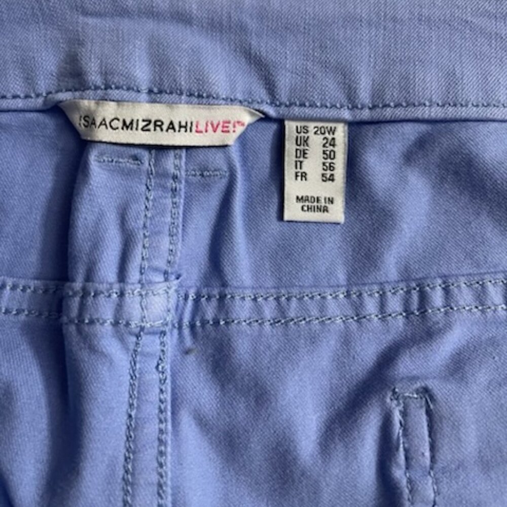 ISAAC MIZRAHI LIVE SIZE 20 PANTS